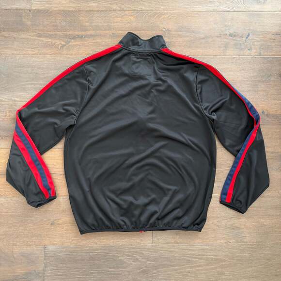 Cleveland Guardians Men’s XL Full Zip Jacket Black Navy Red MLB - Picture 6 of 7
